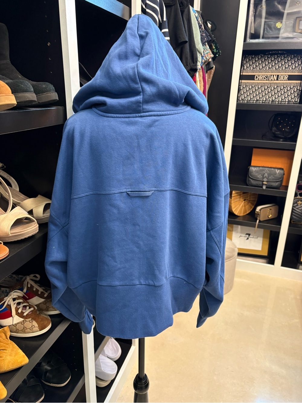 🆕🎉NWT JoyLab Light Blue Zip Hoodie with Mid-Blue Straight Jeans - Picture 4 of 12